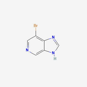 molecular formula C6H4BrN3 B1339862 7-Bromo-1H-imidazo[4,5-c]pyridine CAS No. 90993-26-3