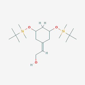 molecular formula C20H42O3Si2 B13398665 Paricalcitol Impurity B001 