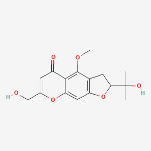 molecular formula C16H18O6 B13398699 Cimitin 