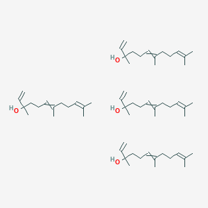 molecular formula C60H104O4 B13398701 3,7,11-trimethyldodeca-1,6,10-trien-3-ol 