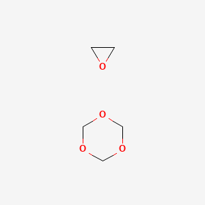 molecular formula C5H10O4 B13398801 oxirane;1,3,5-trioxane CAS No. 24969-25-3