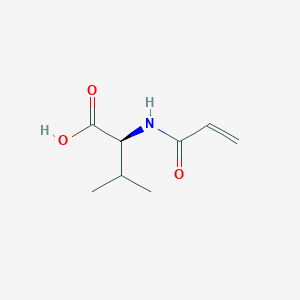 molecular formula C8H13NO3 B13398846 n-Acryloyl-l-valine CAS No. 16069-57-1