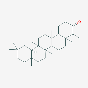molecular formula C30H50O B13398878 Friedelan-3-one CAS No. 34539-66-7