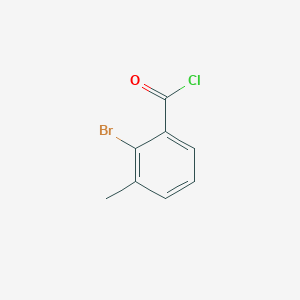 molecular formula C8H6BrClO B1339891 2-Bromo-3-methylbenzoyl chloride CAS No. 121794-40-9