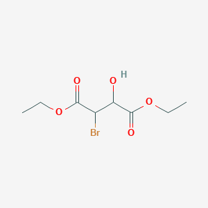 molecular formula C8H13BrO5 B13398932 Diethyl 2-bromo-3-hydroxybutanedioate CAS No. 188944-76-5