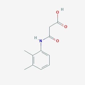molecular formula C11H13NO3 B1339894 3-[(2,3-Dimethylphenyl)amino]-3-oxopropanoic acid CAS No. 95262-02-5