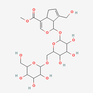 molecular formula C23H34O15 B13398971 Genipin 1-beta-D-gentiobioside 