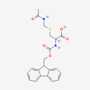 molecular formula C21H22N2O5S B13399045 N-Fmoc-S-[(acetylamino)methyl]-L-cysteine 