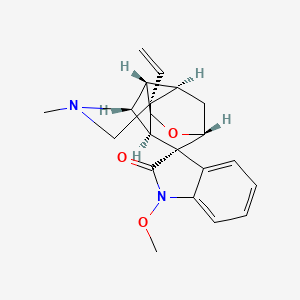 molecular formula C21H24N2O3 B1339909 Gelsevirine 