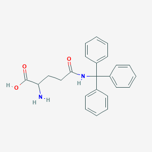 molecular formula C24H24N2O3 B13399095 H-D-Gln(Trt)-OH.H2O CAS No. 2760610-69-1