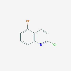 molecular formula C9H5BrClN B1339913 5-Bromo-2-chloroquinoline CAS No. 99455-13-7