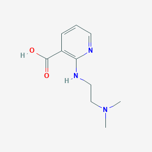 2-{[2-(Dimethylamino)ethyl]amino}nicotinic acid