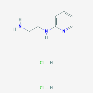 molecular formula C7H13Cl2N3 B1339920 2-(2-Aminoethylamino)-pyridine dihydrochloride CAS No. 99669-44-0