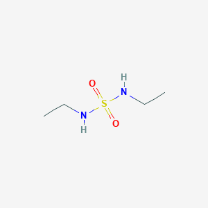 molecular formula C4H12N2O2S B13399259 N,N'-Diethylsulfamide CAS No. 6104-21-8