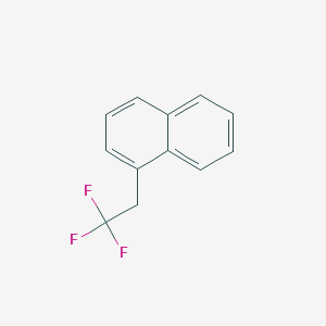 molecular formula C12H9F3 B1339936 1-(2,2,2-Trifluoroethyl)naphthalene CAS No. 123228-02-4