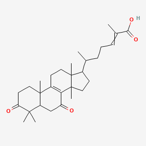 molecular formula C30H44O4 B13399405 Gaderic acid DM 