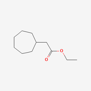 molecular formula C11H20O2 B1339943 乙基环庚基乙酸酯 CAS No. 80246-70-4