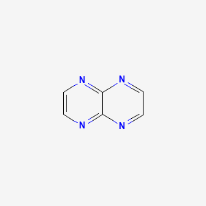 molecular formula C6H4N4 B13399560 Pyrazino[2,3-b]pyrazine CAS No. 255-53-8