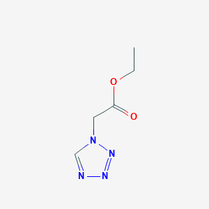molecular formula C5H8N4O2 B1339978 1H-Tetrazole-1-acetic acid, ethyl ester CAS No. 26240-90-4