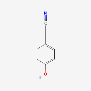 2-(4-Hydroxyphenyl)-2-methylpropanenitrile