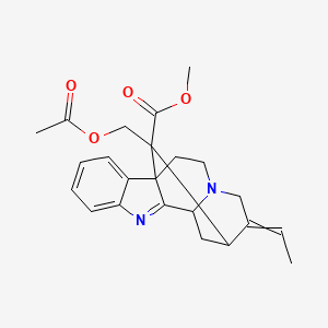 molecular formula C23H26N2O4 B13399824 Akuammiline 