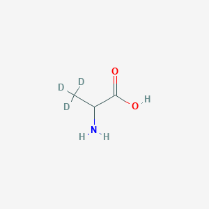 molecular formula C3H7NO2 B1339985 DL-Alanine-d3 CAS No. 53795-94-1
