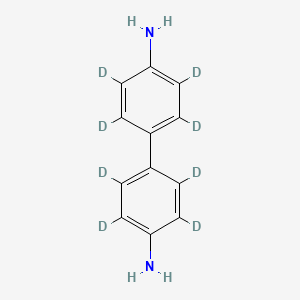 molecular formula C12H12N2 B1339992 Benzidine-rings-d8 CAS No. 92890-63-6