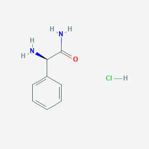 molecular formula C8H11ClN2O B1339995 H-D-Phg-NH2.HCl CAS No. 63291-39-4