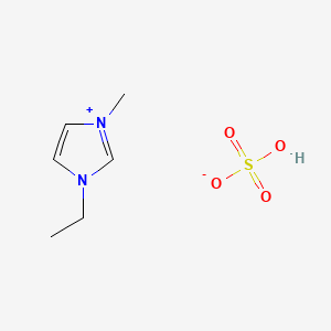 molecular formula C6H12N2O4S B1340003 1-Ethyl-3-methylimidazolium hydrogen sulfate CAS No. 412009-61-1