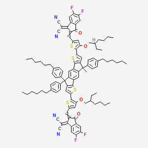 molecular formula C103H100F4N4O4S4 B13400239 Ieico-4F 