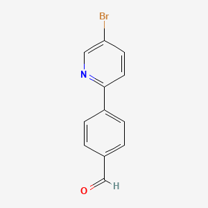 4-(5-Bromopyridin-2-yl)benzaldehyde
