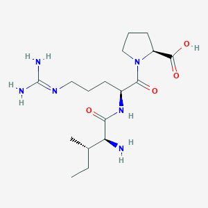 molecular formula C17H32N6O4 B1340035 H-Ile-Arg-Pro-OH 