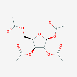 molecular formula C13H18O9 B13400359 Tetraacetylribofuranose 