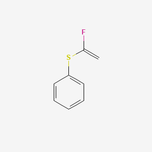 Benzene, [(1-fluoroethenyl)thio]-