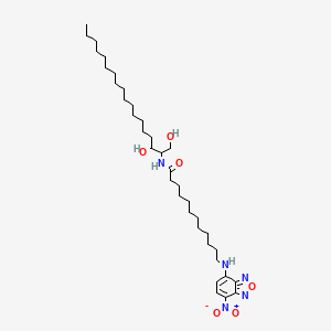 molecular formula C36H63N5O6 B13400572 N-C12-NBD-D-erythro-dihydro-Sphingosine 