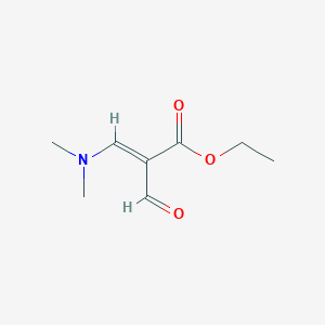 Ethyl 3-(dimethylamino)-2-formylacrylate