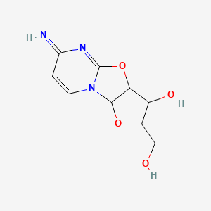 molecular formula C9H11N3O4 B13400604 2,2'-Anhydrocytidine 