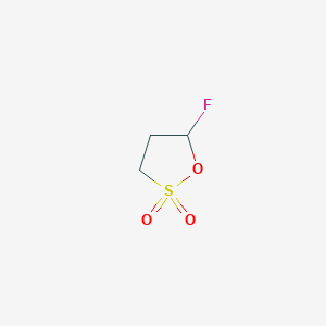 molecular formula C3H5FO3S B13400722 5-Fluoro-1,2-oxathiolane 2,2-Dioxide 