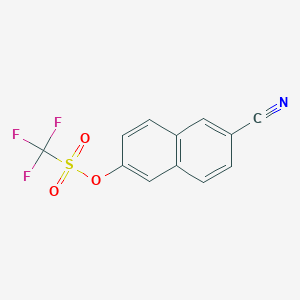 6-Cyano-2-naphthyl trifluoromethanesulfonate