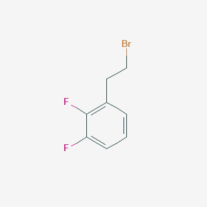 molecular formula C8H7BrF2 B1340089 1-(2-溴乙基)-2,3-二氟苯 CAS No. 126163-29-9