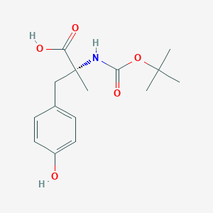 molecular formula C15H21NO5 B13400904 Boc-alpha-methyl-D-tyr 