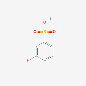 molecular formula C6H5FO3S B1340102 3-氟苯磺酸 CAS No. 657-47-6