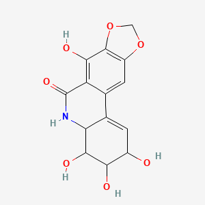 molecular formula C14H13NO7 B13401059 Lycoricidin-A 