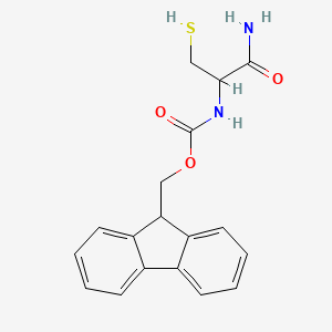 molecular formula C18H18N2O3S B13401260 Fmoc-Cys-NH 