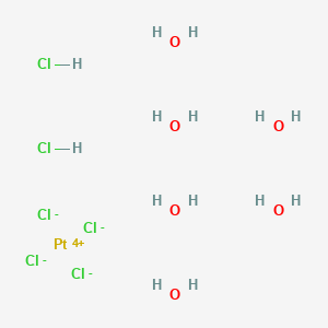 molecular formula Cl6H14O6Pt B13401412 Platinum muriaticum [hpus] 