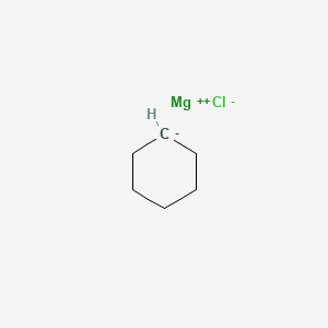 molecular formula C6H11ClMg B13401431 magnesium;cyclohexane;chloride 