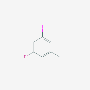 molecular formula C7H6FI B1340146 3-Fluoro-5-iodotoluene CAS No. 491862-84-1