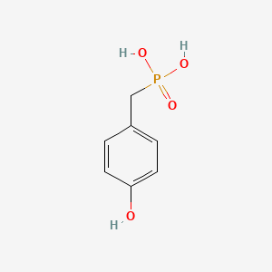 molecular formula C7H9O4P B1340151 (4-Hydroxybenzyl)phosphonic Acid CAS No. 90001-07-3