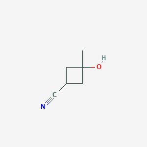 3-Hydroxy-3-methylcyclobutanecarbonitrile