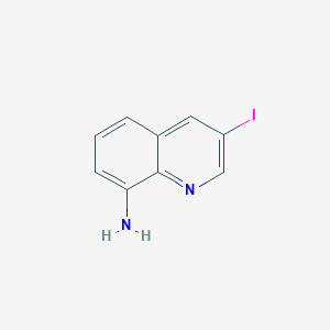 B1340154 3-Iodoquinolin-8-amine CAS No. 497084-47-6